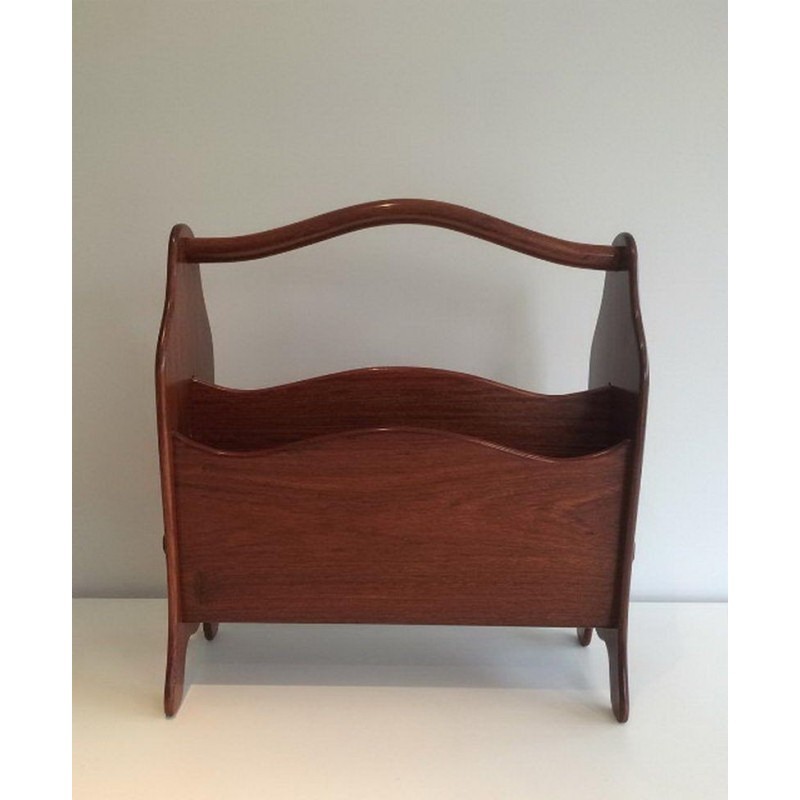 Porte-Revues Scandinave Teck 1970 | Maison BARROIS