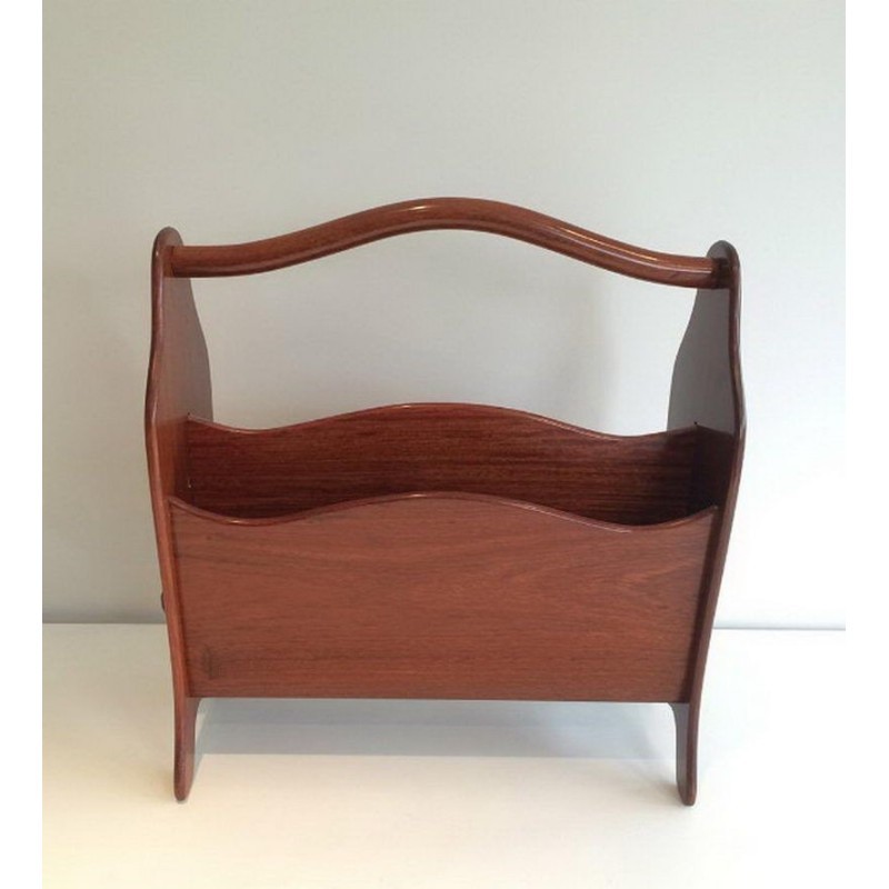 Porte-Revues Scandinave Teck 1970 | Maison BARROIS