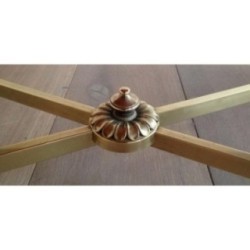 Maison Jansen Brass Coffee Table Black Glass 1940 | Maison BARROIS