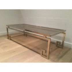 Belle Table Basse Chromée 1970 | Maison BARROIS