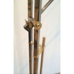 Lampadaire Canon de Fusil & Laiton 1970 | Maison BARROIS