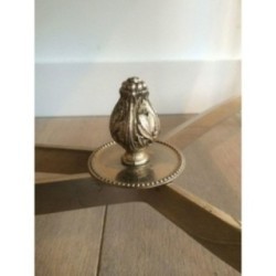 Silvered Coffee Table Style Jansen 1940 | Maison BARROIS