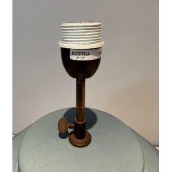 Lampe Céramique Bleue par Kosta, Travail Suédois, vers 1970