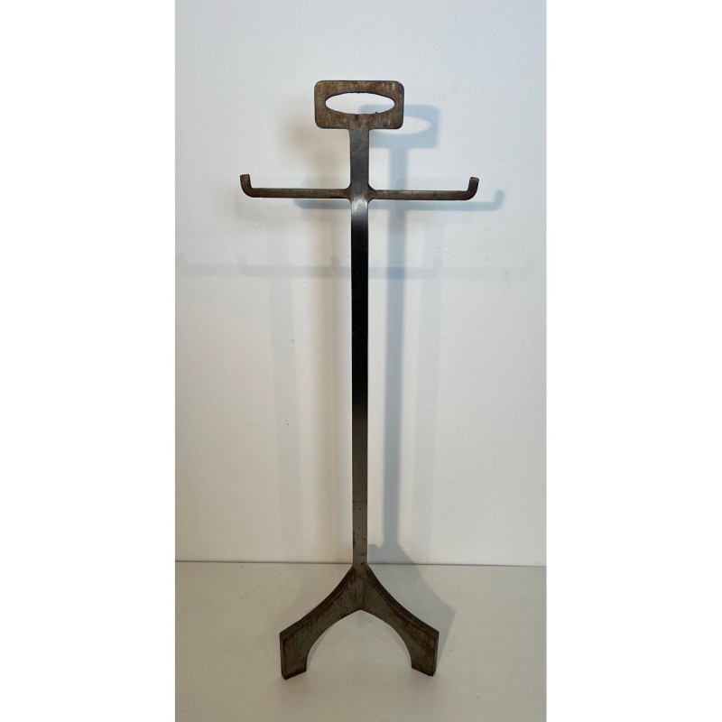 Modernist Steel Fireplace Tool Set 1970 | Maison BARROIS