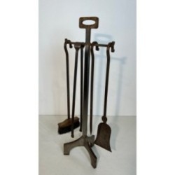 Nécessaire de Feu Moderniste Acier 1970 | Maison BARROIS