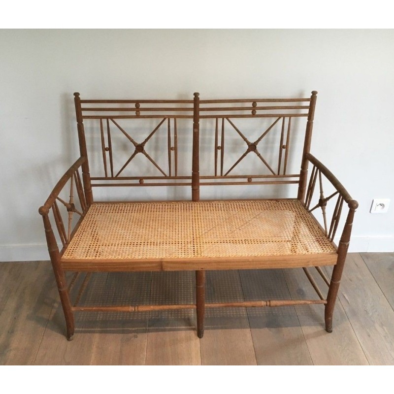 Wooden Bench Circa 1950 | Maison BARROIS
