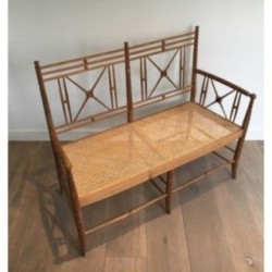 Banc en Bois Vers 1950 | Maison BARROIS