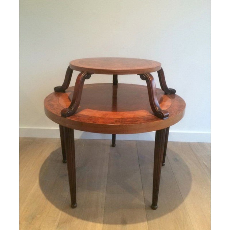 Fine Art Déco Pedestal Table 1930 | Maison BARROIS