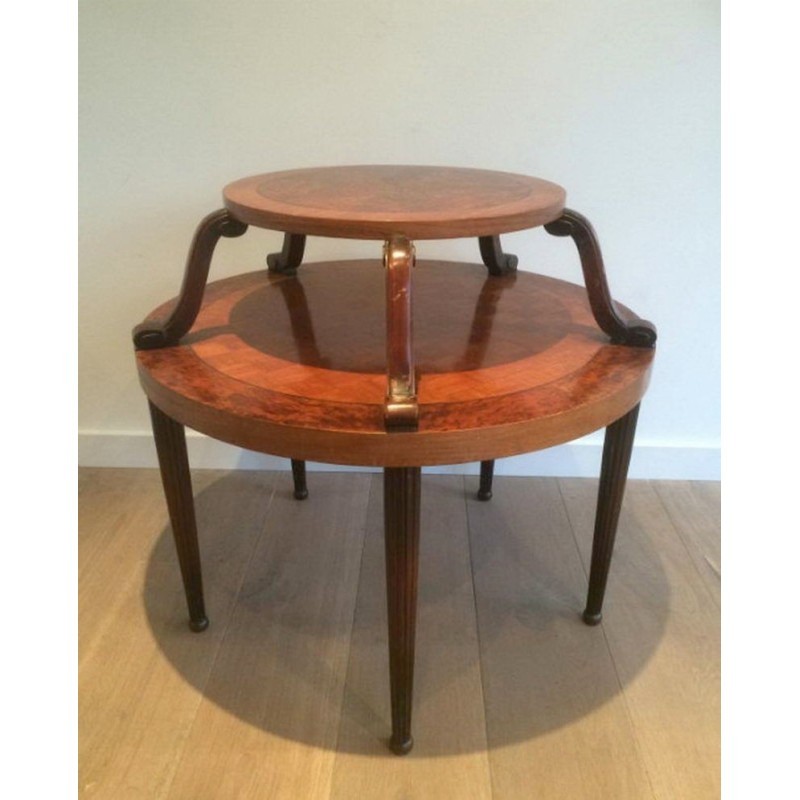 Fine Art Déco Pedestal Table 1930 | Maison BARROIS