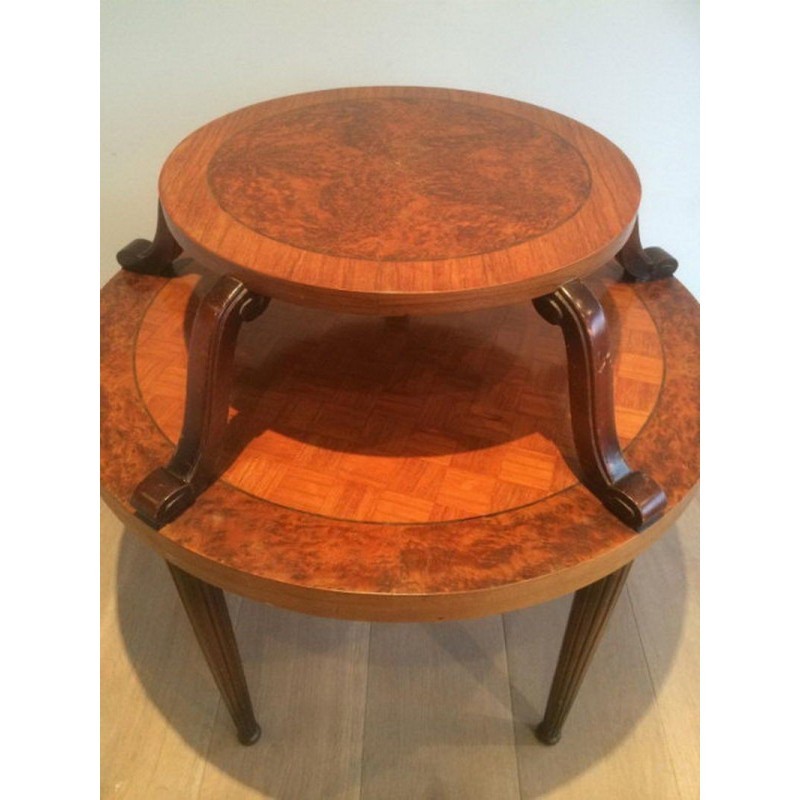 Fine Art Déco Pedestal Table 1930 | Maison BARROIS