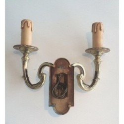 Neoclassical Bronze Wall Sconces 1970 | Maison BARROIS