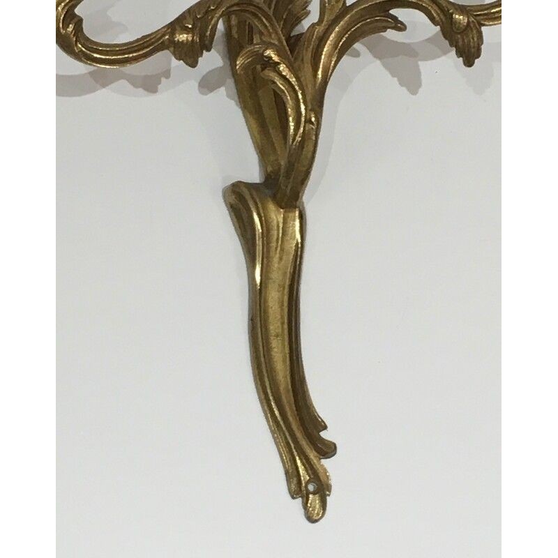 Pair of Bronze Wall Sconces Louis XV | Circa 1950 - Maison BARROIS