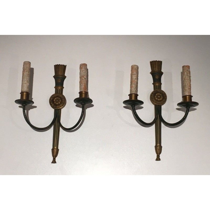 Appliques Bronze Style Empire Vers 1940 | Maison BARROIS