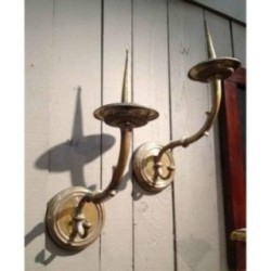 Important Pair of Bronze Wall Sconces 18th Century | Maison BARROIS