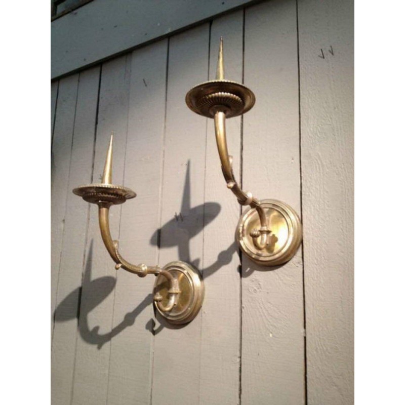 Importante Paire d'Appliques Bronze XVIIIᵉ siècle | Maison BARROIS