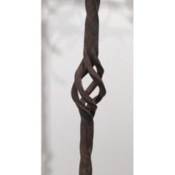 Wrought Iron Neo-Gothic Floor Lamp 1940 | Maison BARROIS