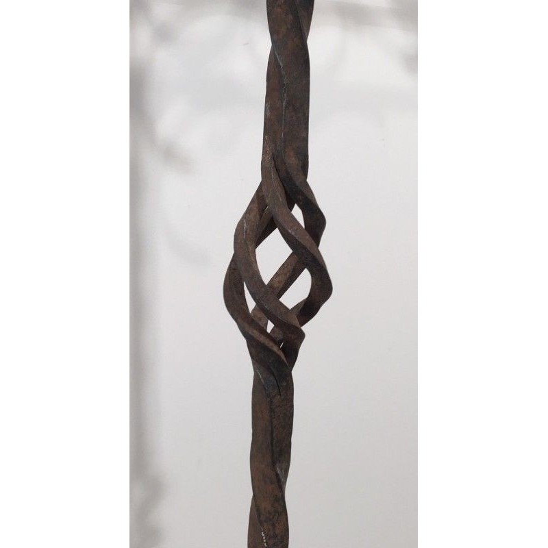 Wrought Iron Neo-Gothic Floor Lamp 1940 | Maison BARROIS