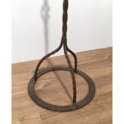 Lampadaire Fer Forgé Néo-gothique Vers 1940 | Maison BARROIS
