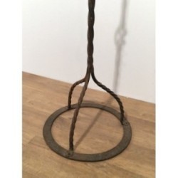 Wrought Iron Neo-Gothic Floor Lamp 1940 | Maison BARROIS