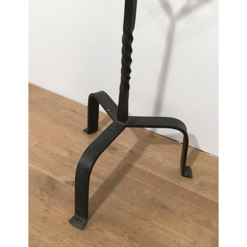 Wrought Iron Floor Lamp Circa 1950 | Maison BARROIS