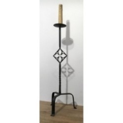 Wrought Iron Floor Lamp Circa 1950 | Maison BARROIS