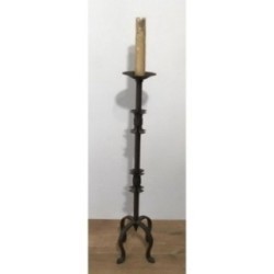 Lampe de Parquet en Fer Forgé Vers 1950 | Maison BARROIS