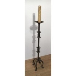 Wrought Iron Floor Lamp Circa 1950 | Maison BARROIS