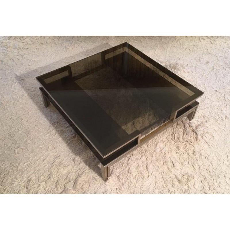 Table Basse Guy Lefèvre Maison Jansen 1970 | Maison BARROIS