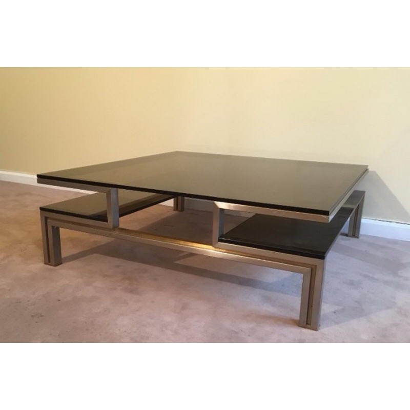 Table Basse Guy Lefèvre Maison Jansen 1970 | Maison BARROIS