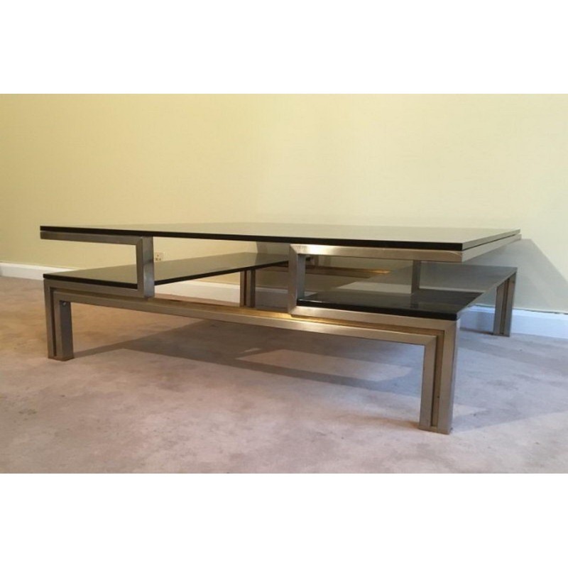 Table Basse Guy Lefèvre Maison Jansen 1970 | Maison BARROIS