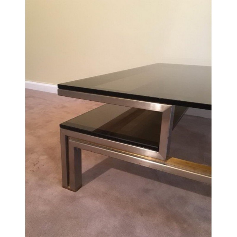 Table Basse Guy Lefèvre Maison Jansen 1970 | Maison BARROIS