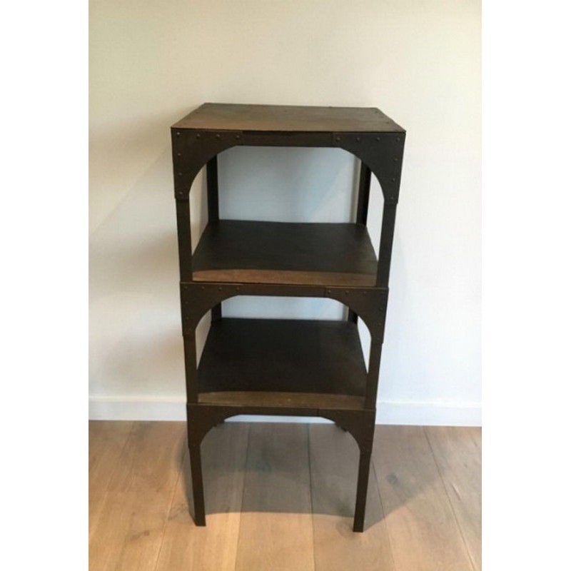 Industrial Iron Shelf Circa 1900 | Maison BARROIS