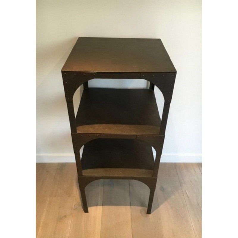 Industrial Iron Shelf Circa 1900 | Maison BARROIS