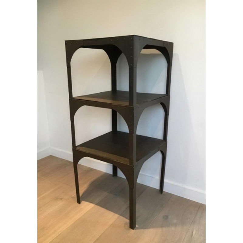 Industrial Iron Shelf Circa 1900 | Maison BARROIS