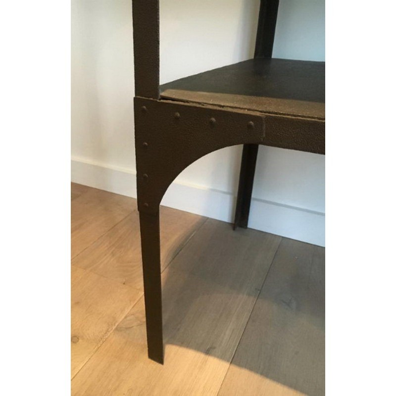 Industrial Iron Shelf Circa 1900 | Maison BARROIS