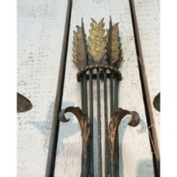 Paire d'Appliques en Fer Forgé Vers 1940 | Maison BARROIS