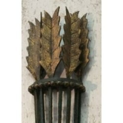 Pair of Wrought Iron Wall Sconces Circa 1940 | Maison BARROIS