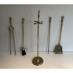 Nécessaire de feu en laiton