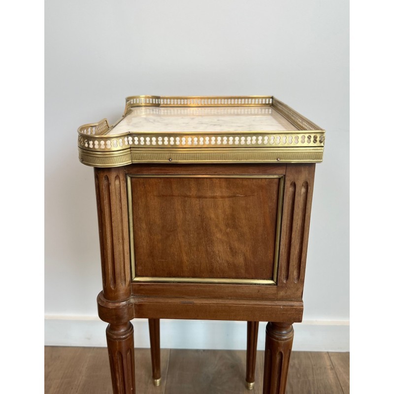 Paire de bouts de canapé acajou