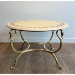 Table basse Cols de Cygnes