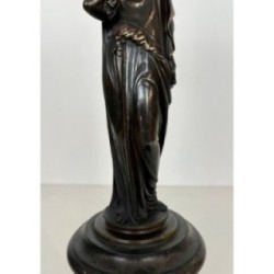 Paire de candélabres en bronze