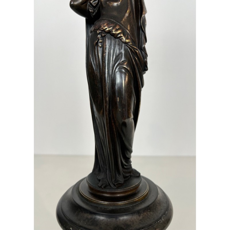 Paire de candélabres en bronze