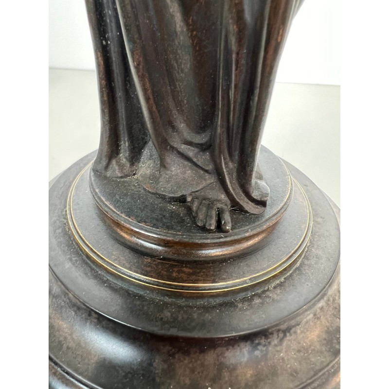 Paire de candélabres en bronze