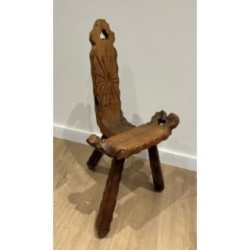 Paire de chaises tripodes de montagne