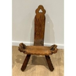 Paire de chaises tripodes de montagne