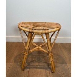 Tabouret en rotin
