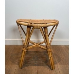 Tabouret en rotin