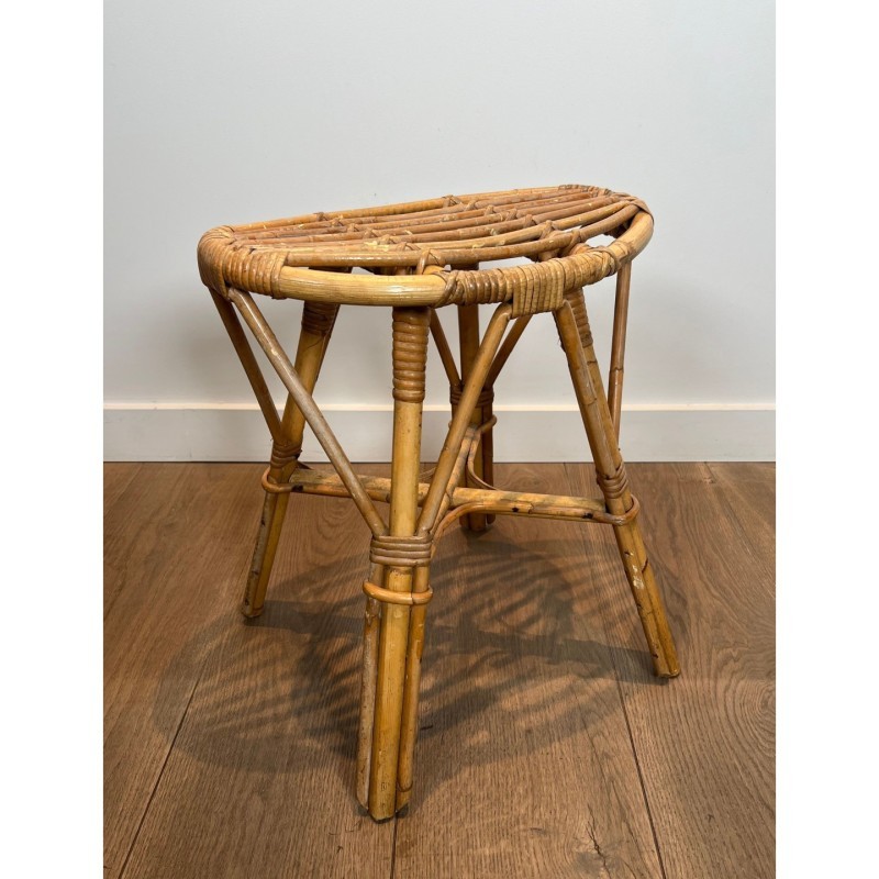 Tabouret en rotin