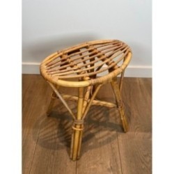 Tabouret en rotin