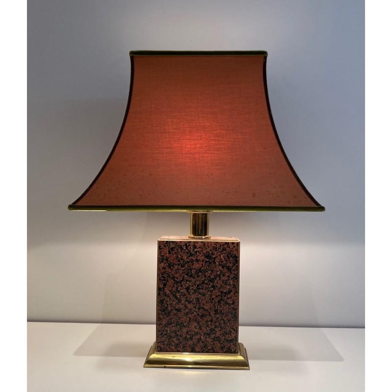Pair of Chinoiserie Table Lamps, Pagoda Shades, French Work, circa 1970